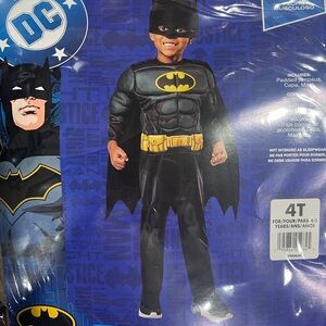 Costume Dc comics Batman Dark Knight Size 4t new Rubies